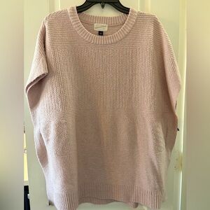 Universal Thread Pink Blush Poncho Knit Sweater